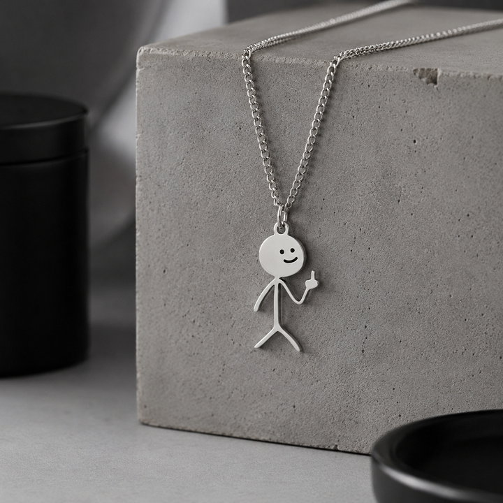 Be Yourself Be You Silver Chain