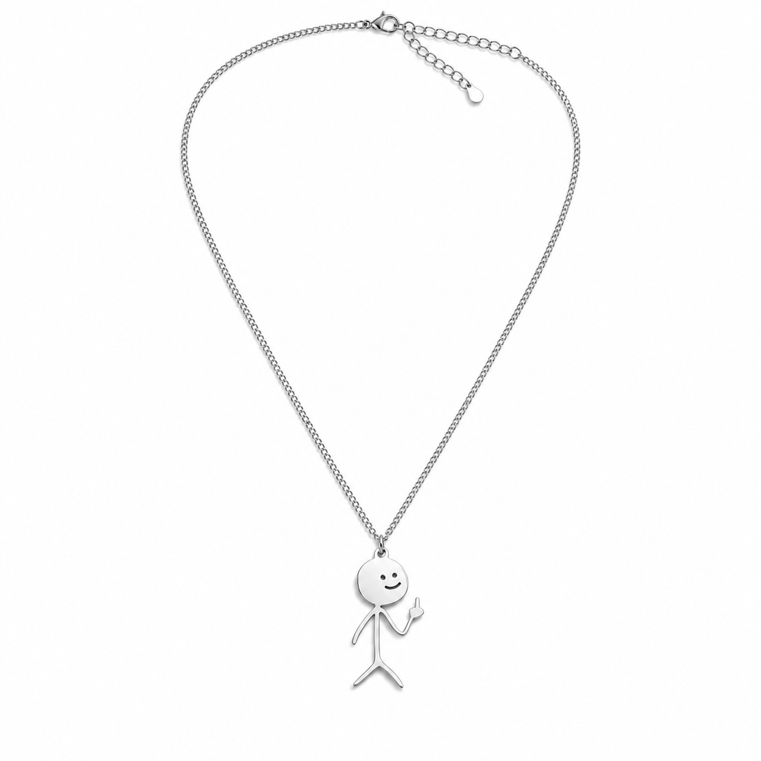 Be Yourself Be You Silver Chain