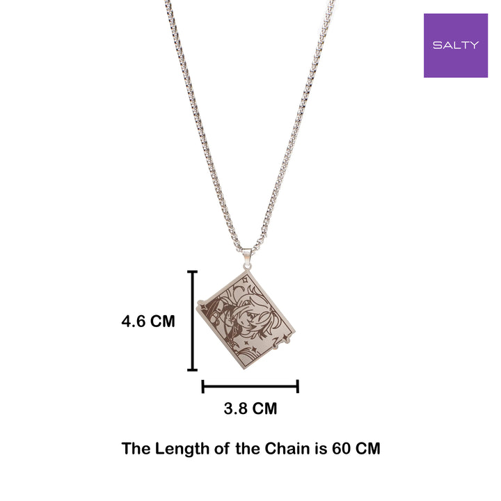 Naruto Silver Pendant