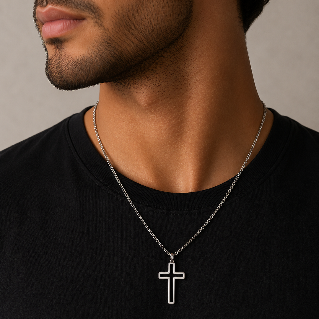 Jesus Love Silver Chain