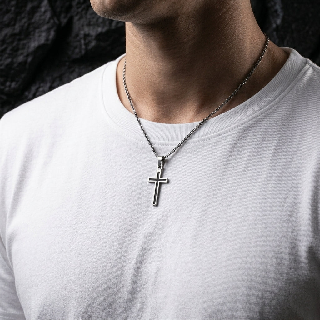 Jesus Love Silver Chain