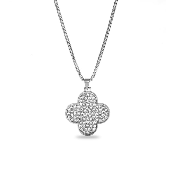 Lucky Bloom Silver Chain