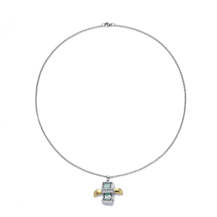 Flying Dollar Chain - Silver