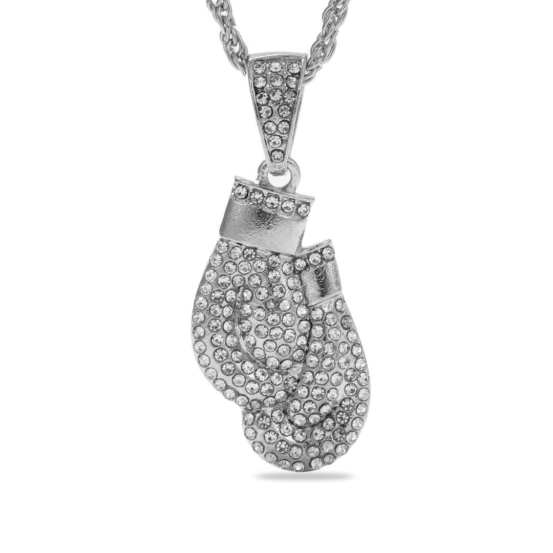 Bag Mitts Silver Chain