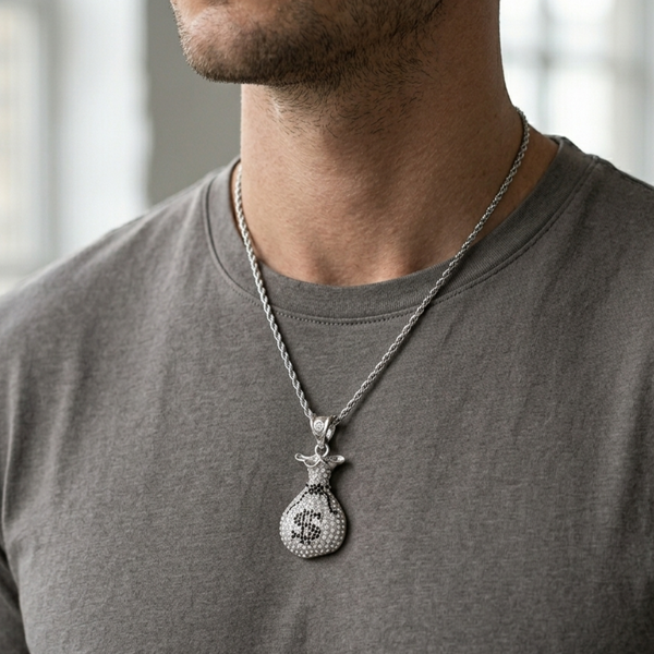 Money Bag Charm Chain