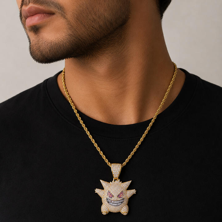 Monstrous Marvel Golden Pendant