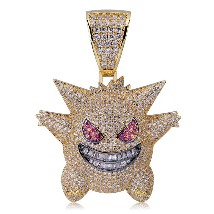 Monstrous Marvel Golden Pendant - Salty Accessories