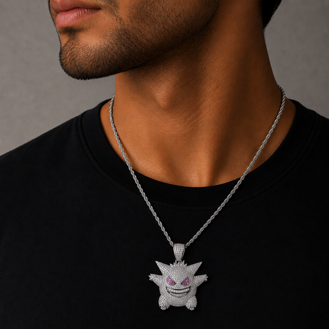 Monstrous Marvel Silver Pendant