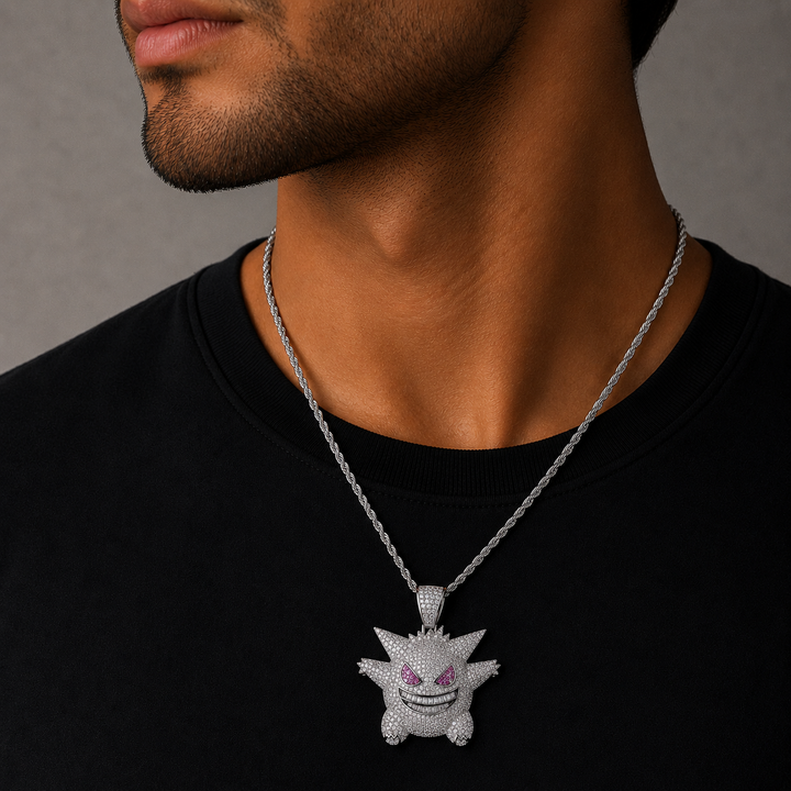 Monstrous Marvel Silver Pendant