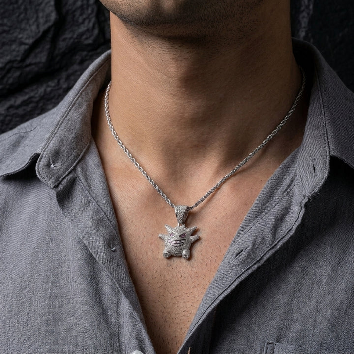 Monstrous Marvel Silver Pendant