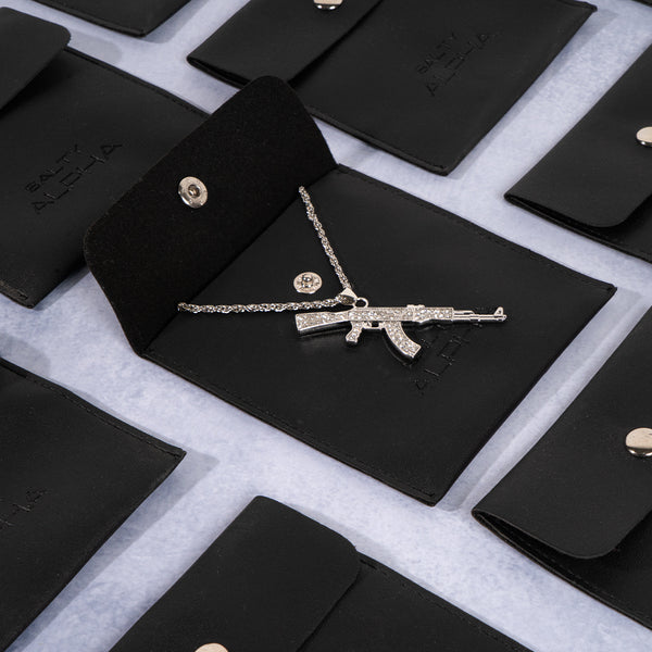 Ak 47 Silver Chain