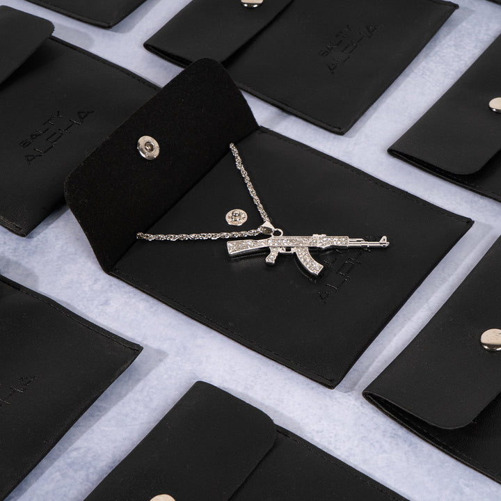 Ak 47 Silver Chain