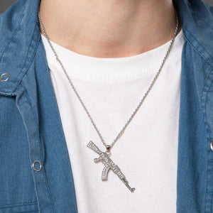 Ak 47 Silver Chain - Salty Accessories