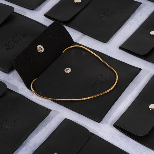 Round Snake Gold Chain