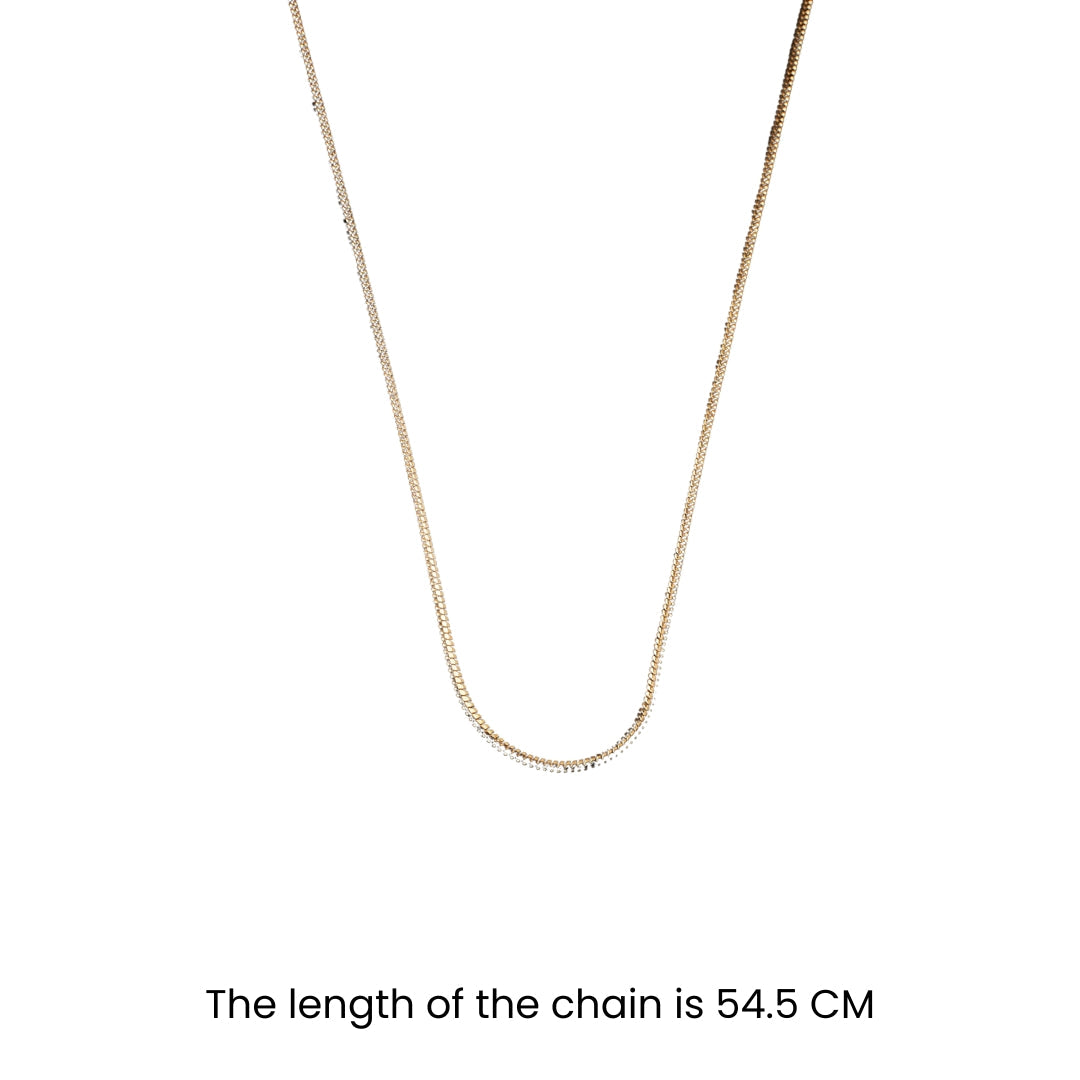 Round Snake Gold Chain | Salty