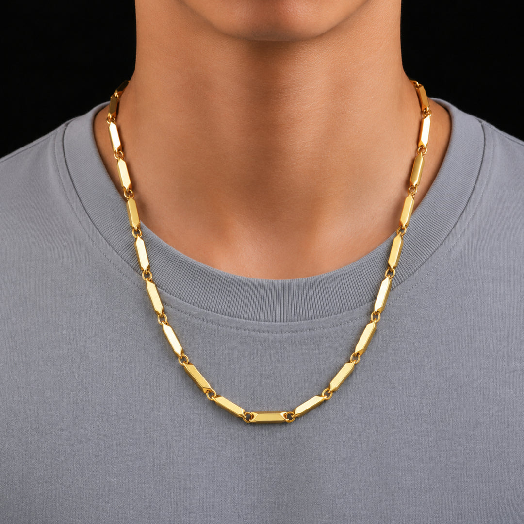 Figaro Italian Style Chain - Gold