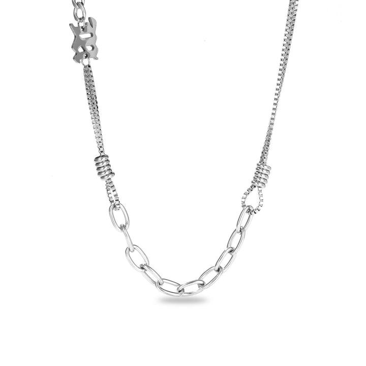 Cryptic Rune Silver Chain