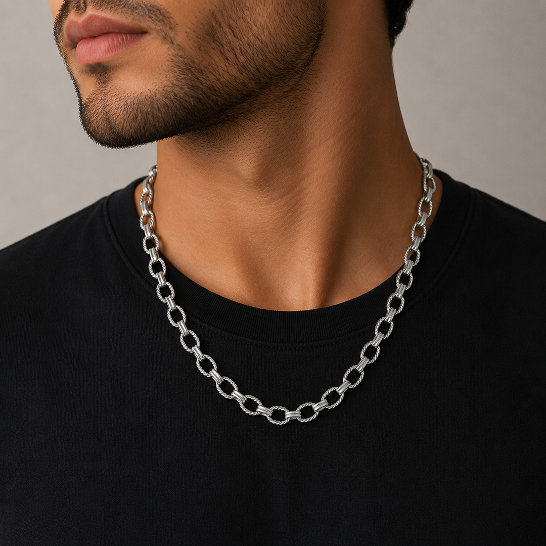 Old-School Silver Chain