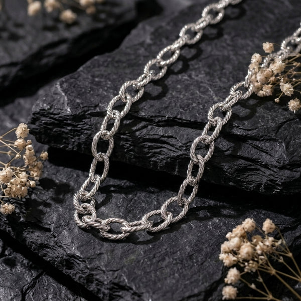 Old-School Silver Chain