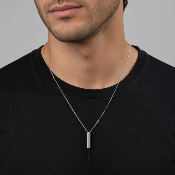Voluptuous Sliding Black Necklace