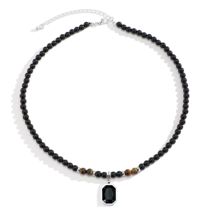 Black Magic Beads Necklace - Salty Accessories