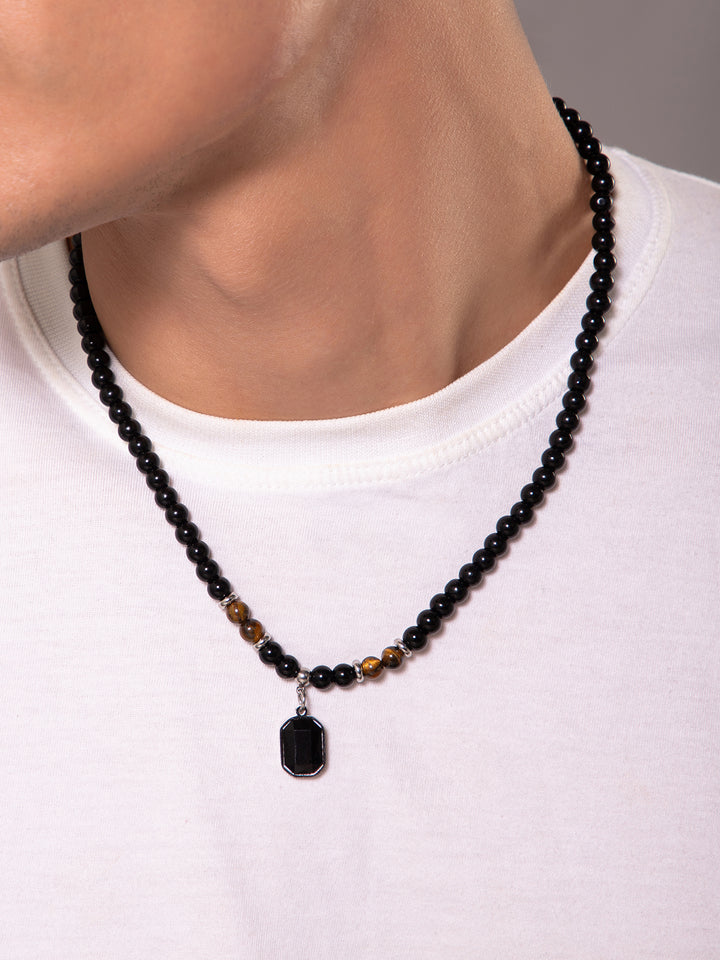 Black Magic Beads Necklace