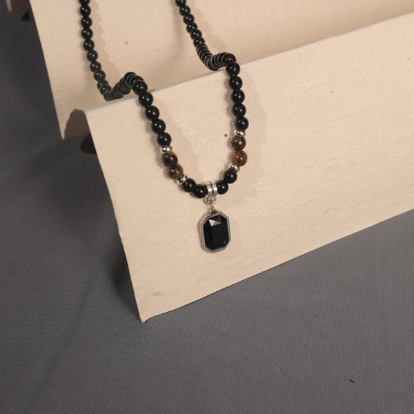 Black Magic Beads Necklace