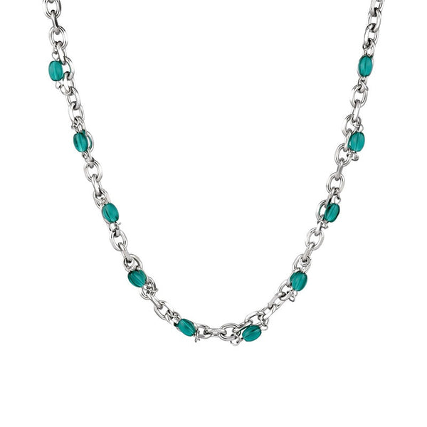 Nautical Green Bead Chain
