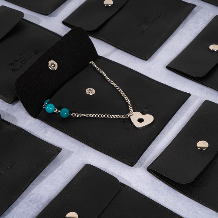 Aqua Allure Charm Necklace
