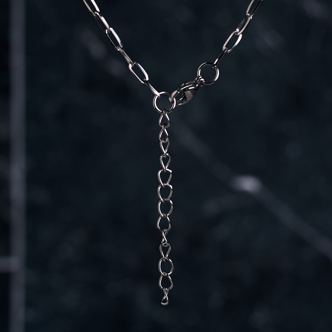 Minimal Toggle Silver Chain - Salty Accessories