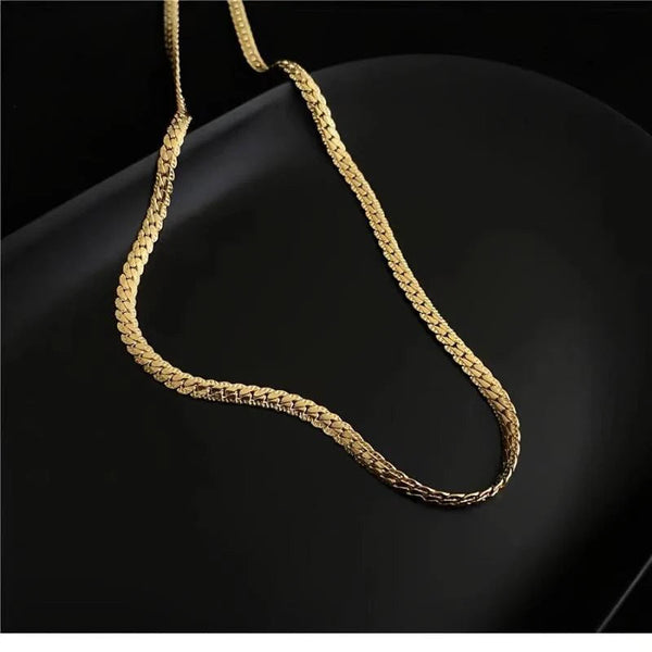 Golden Link Chain Necklace
