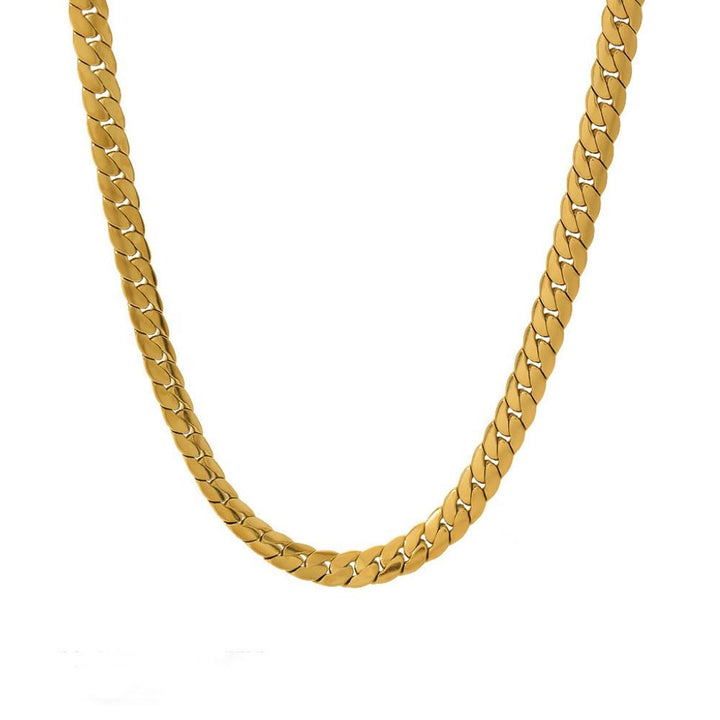 Golden Link Chain Necklace | Salty