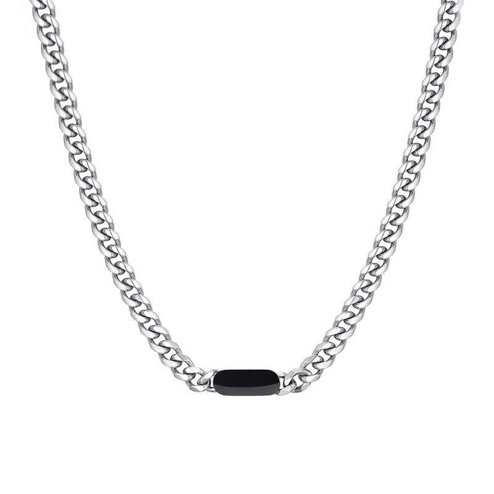 Black Axis Cuban Necklace | Salty