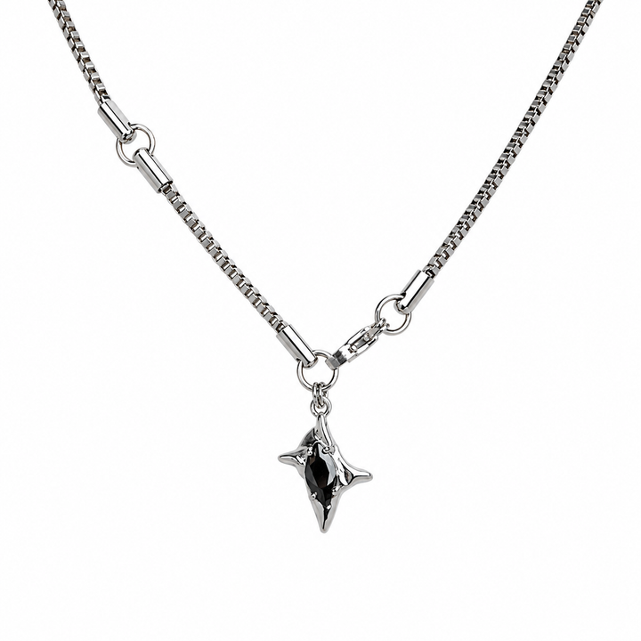 Obsidian Thorn Necklace | Salty