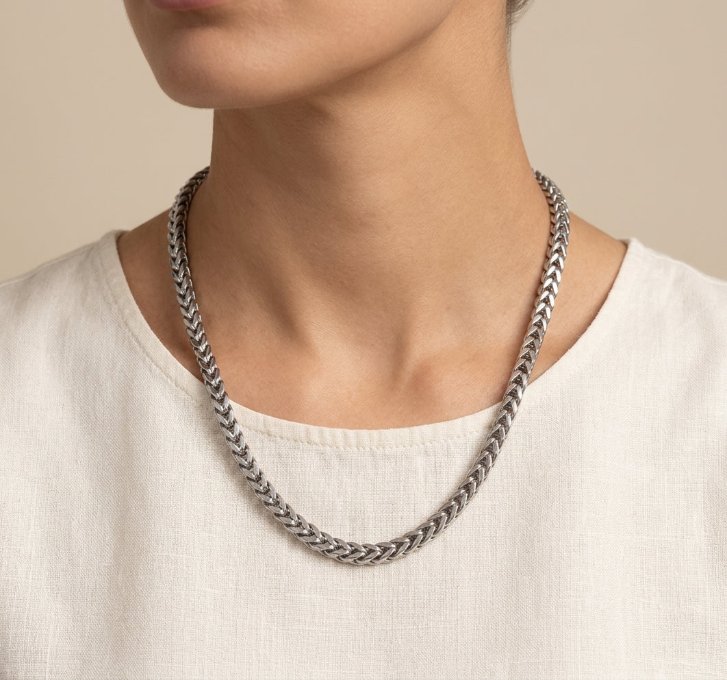 Double Row Cuban Necklace | Salty