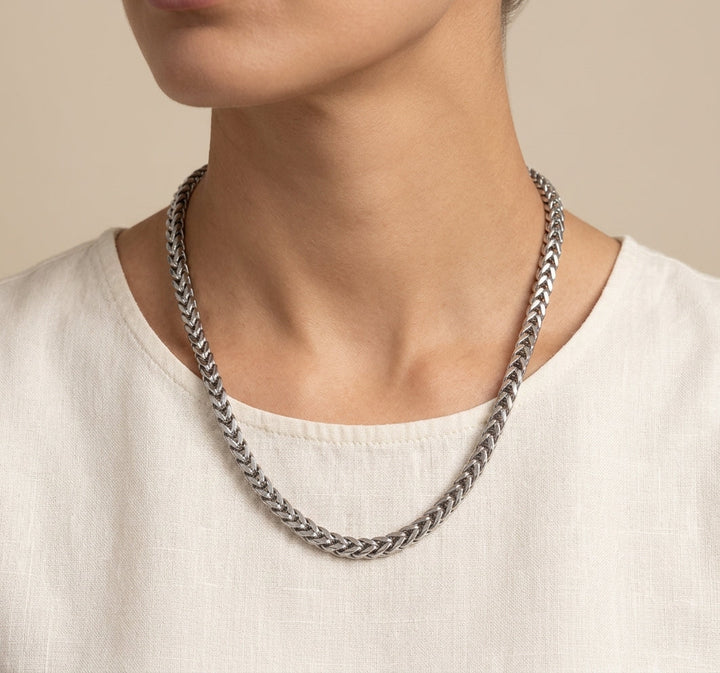 Double Row Cuban Necklace | Salty
