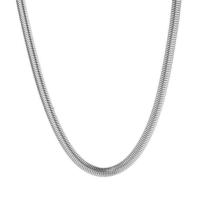Minimalist Silver Glide Chain