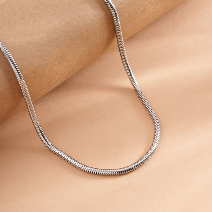 Minimalist Sterling Flow Chain