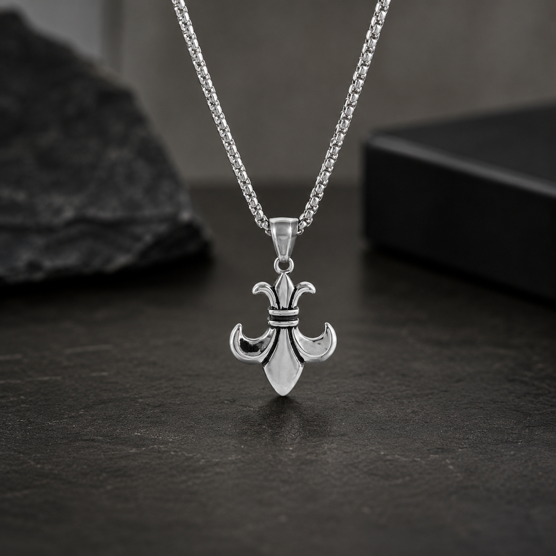 Regal Crest Pendant Necklace