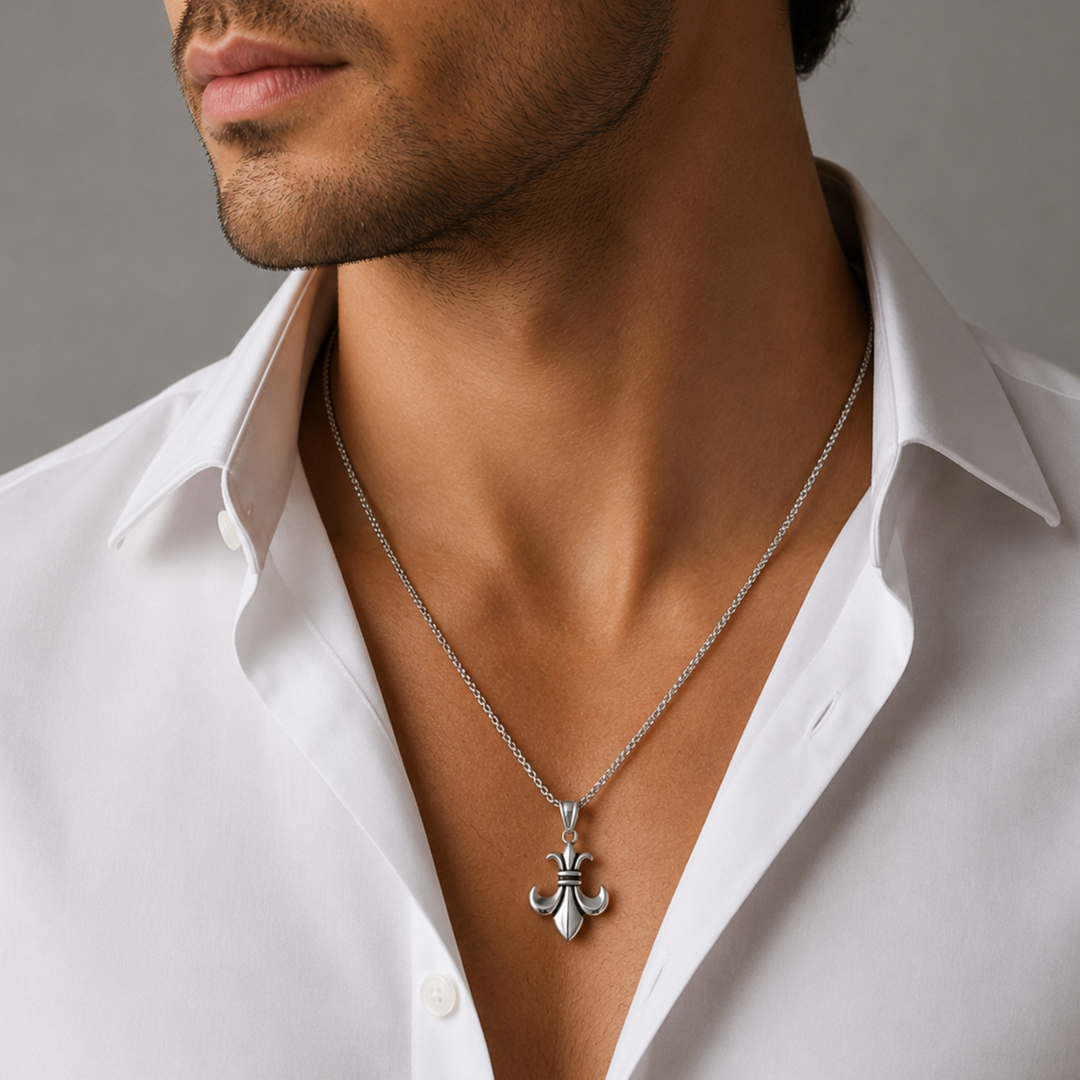 Regal Crest Pendant Necklace