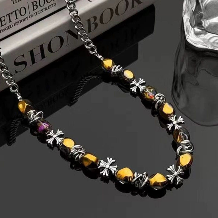 Mirage Beaded Chain Necklace | Salty