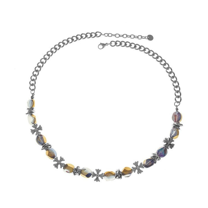 Mirage Beaded Chain Necklace | Salty