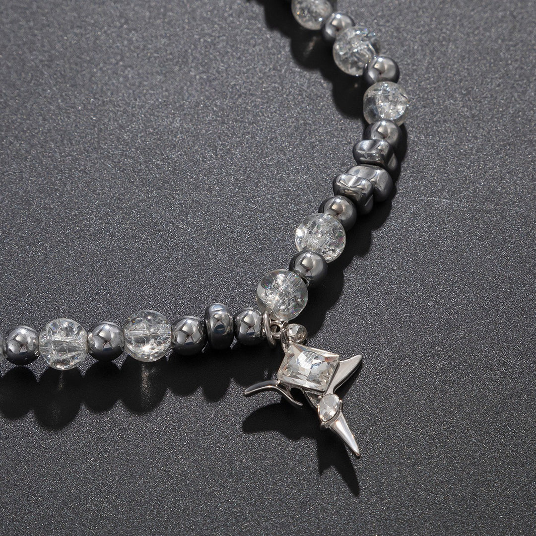 Aether Crystal Beaded Necklace