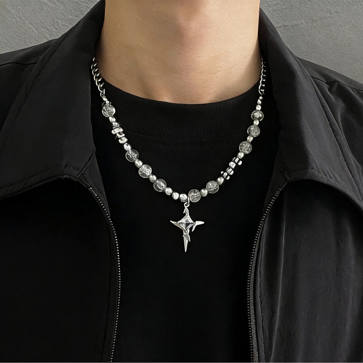Aether Crystal Beaded Necklace