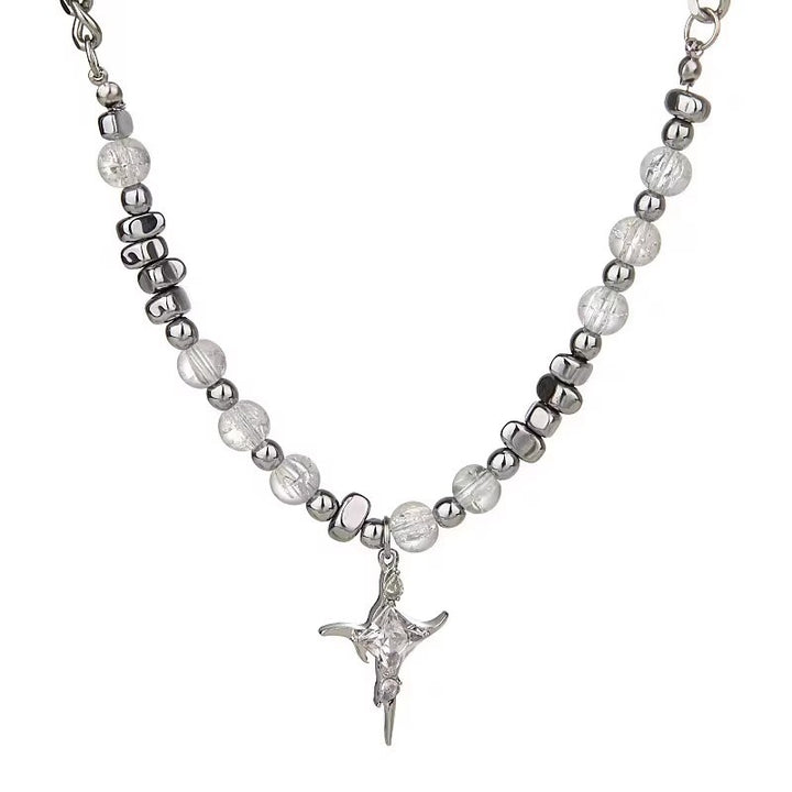 Aether Crystal Beaded Necklace