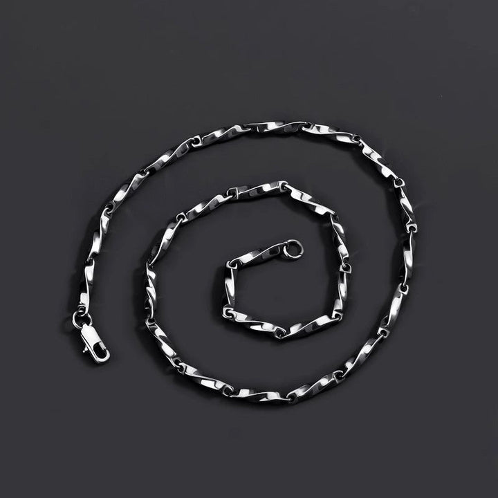 Gyre Twist Link Necklace | Salty