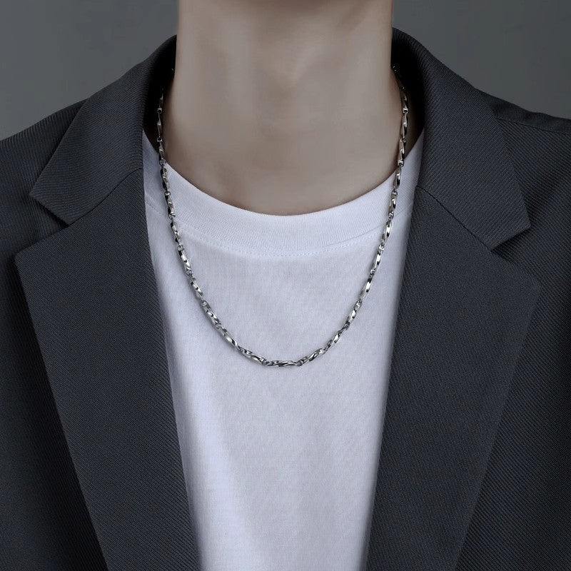 Gyre Twist Link Necklace | Salty