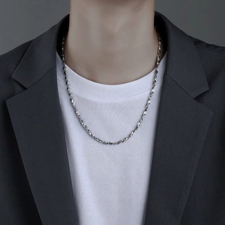 Gyre Twist Link Necklace | Salty