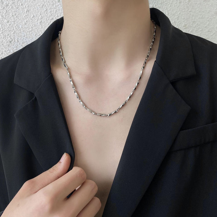 Gyre Twist Link Necklace | Salty