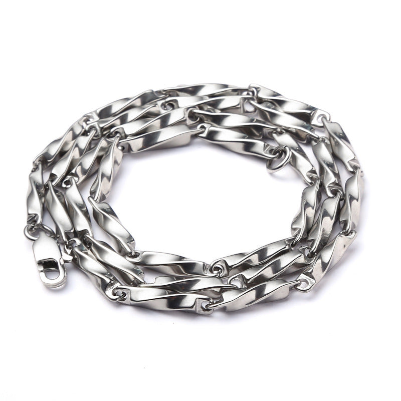 Gyre Twist Link Necklace | Salty